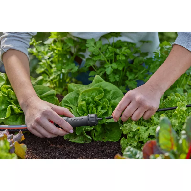 Gardena Micro-Drip-System pamatbloks 1000, pilienu sistēma melna, modelis 2023