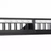 Patch panel 1U LANBERG PPKS-1124-B, 24 porti, 1U, ABS, melns, 482.6×44.5×154 mm