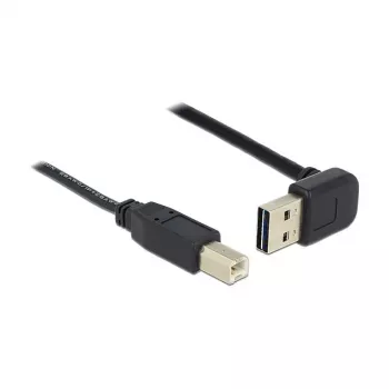 USB kabelis DeLOCK 83542 USB 2.0 5 m USB A USB B Melns