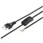 Savienojuma kabelis Goobay NK 105 SWITCH S-150 Melns 1.5 m