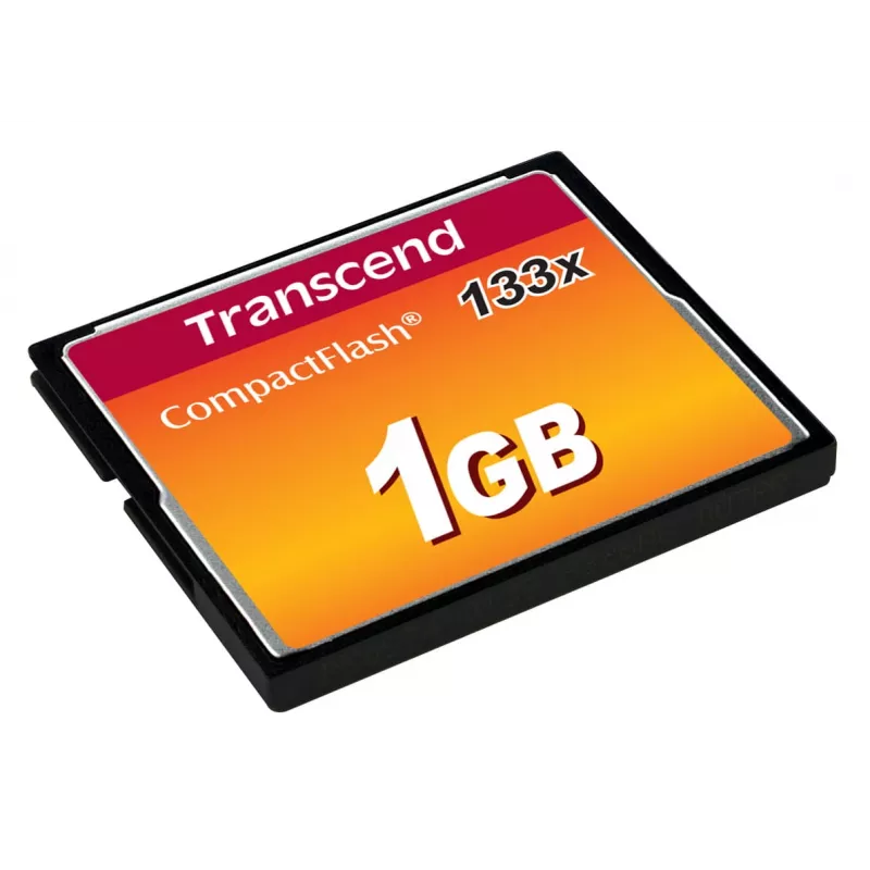 Transcend CompactFlash atmiņas karte 1 GB 133x (TS1GCF133)
