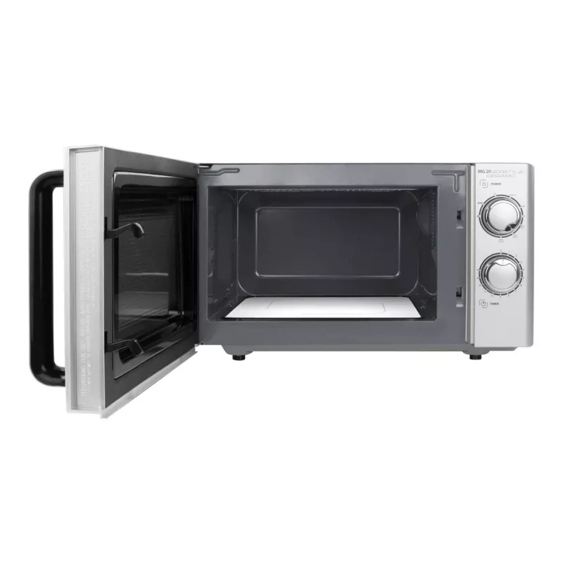 Caso Ecostyle Ceramic 03316 Brīvi stāvošs keramikas grils 700 W Sudrabs