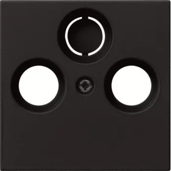 Koaksiālās antennas kontaktligzda GIRA 0869005 (modelis 869005) — sienas TV/FM savienotājs