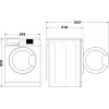 Veļas mašīna INDESIT MTWE81495WBPL 8 kg, 1400 apgr./min, Energoklase B