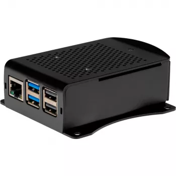 Joy-it RB-ALUCASEP5-06B – Alumīnija korpuss Raspberry Pi 5