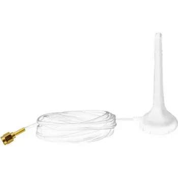 Antena Eltako FA250-gw 250 cm kabelis pelēkbalts — āra antena radio/telemetrijai