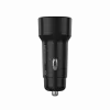 CANYON OnDrive 24 auto lādētājs 24W 2xUSB-A Melns