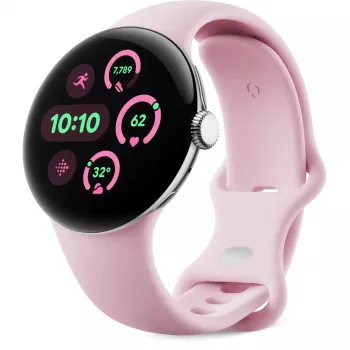 Google Pixel Watch 3 siksniņa - rozā kvarcs - izmērs S (GA06101-WW)