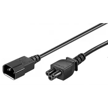 Microconnect PE080618 strāvas pagarinātājs 1.8 m C14 – C5 melns