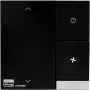 Shelly LinkedGo Black viedais HVAC termostats – digitālais Wi‑Fi (802.11b/g/n), 87×87×35 mm