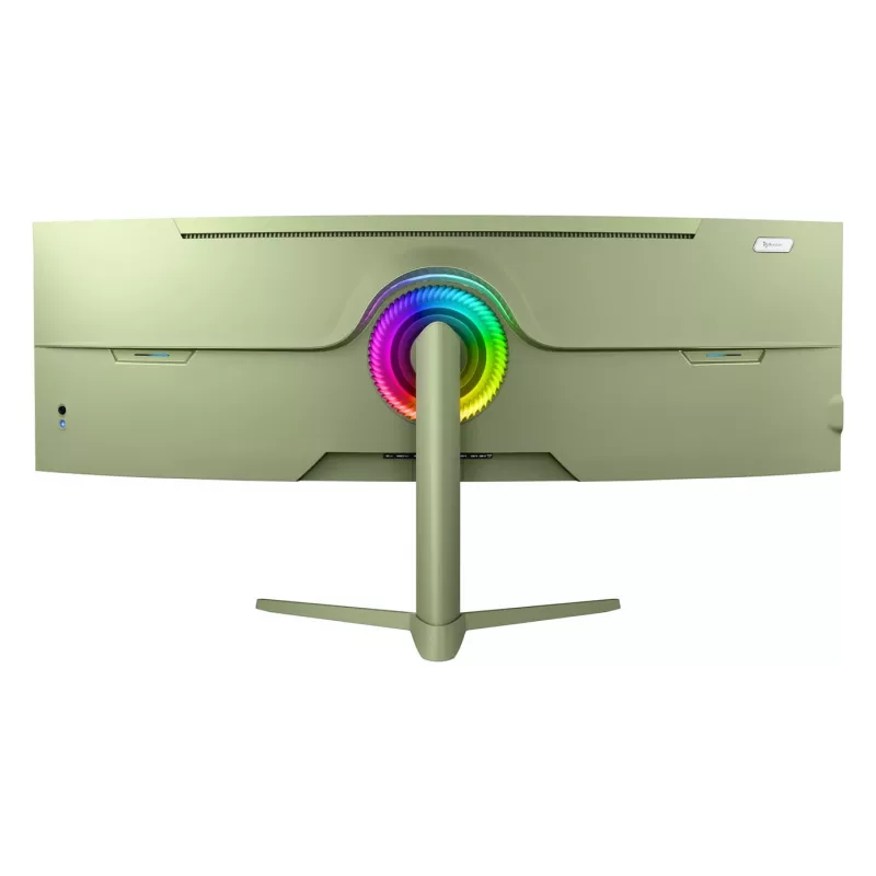 Izliekts datora monitors Arozzi Nova 49 collas (124.5 cm) Dual QHD 5120×1440 LED VA, 4 ms, Zaļš