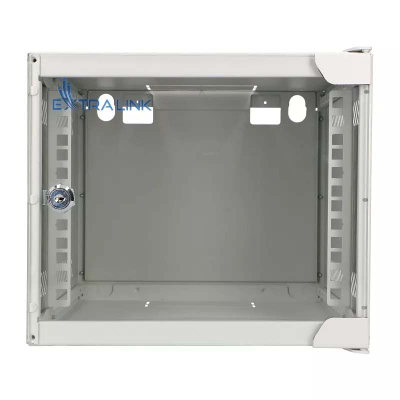 EXTRALINK LITE 4U 10 inch 280x310 mm sienas stiprinājuma skapis pelēks