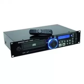 CD atskaņotājs Omnitronic XCP-1400, 19 collu rack montāžas iekārta, modelis 11046001