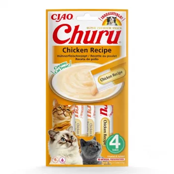 INABA Churu Chicken - kaķu gardumi - 4x14 g