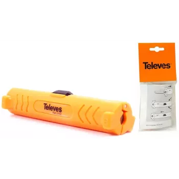 Koaksiālais kabelis Televes 2162 Orange 75 Ω — viens TV/antenas kabelis