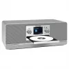 TechniSat DIGITRADIO 372 CD IR interneta, analogā un digitālā radio, antracīts/sudrabs