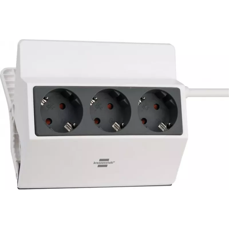 Brennenstuhl 1150070 pagarinātājs 3 m, 3 kontaktligzdas, iekštelpām, IP20, antracīts/balts, 16 A