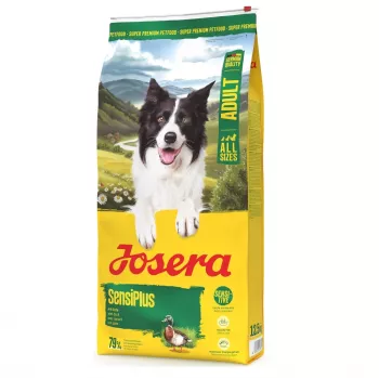 Josera Adult SensiPlus sausā suņu barība, 12.5 kg