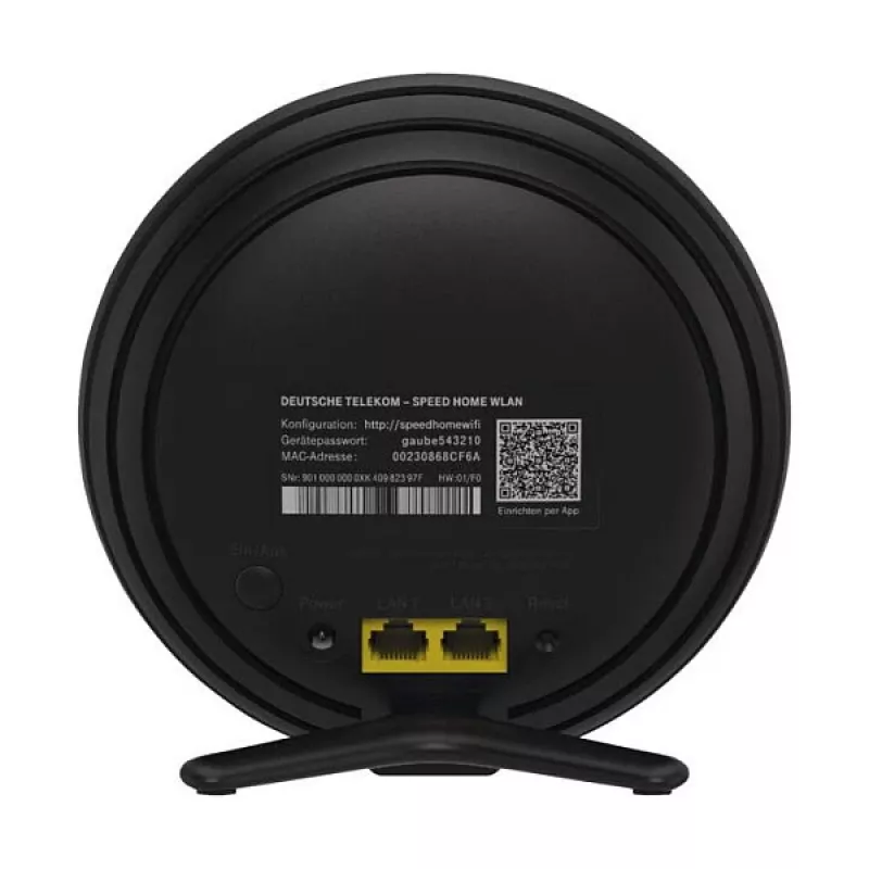 Telekom Speed Home WLAN (2nd gen), melns