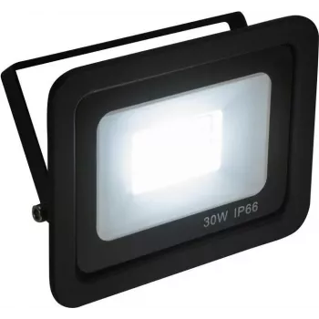 Prožektors EUROLITE FL-30 SMD CW 30W IP65 — LED āra darba/būvlaukuma gaisma, auksti balta