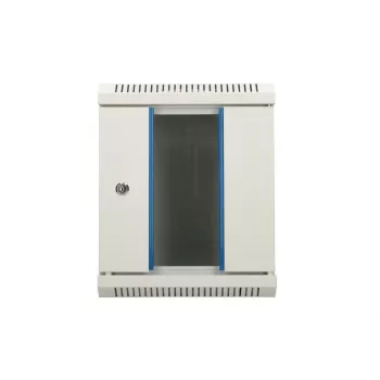 Sienas stiprinājuma rāmis Extralink Rackmount korpuss 6U 10 collu Pelēks Atslēgas slēdzene Kabeļu pārvaldība