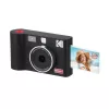 Momentānā kamera Kodak Mini Shot 2 Era — portatīvā momentkamera ar iebūvētu printeri, melna