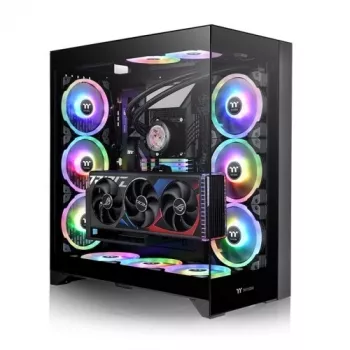 PC korpuss Thermaltake CTE E660 MX Midi Tower Melns