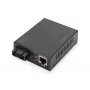Digitus Gigabit PoE mediju pārveidotājs, RJ45 / SC, MM, PSE