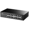 Tīkla slēdzis Cudy GS1016 — 16 portu Gigabit Ethernet (10/100/1000), 32 Gbit/s komutācija, montējams statīvā, barošana no tīkla