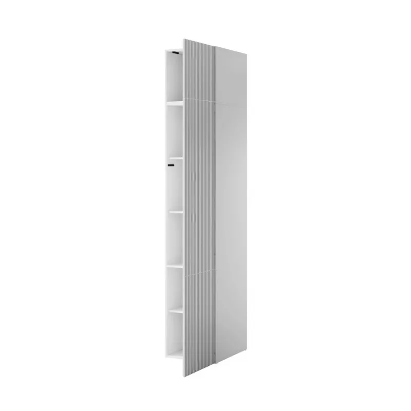 Skapis Cama Meble PAFOS 1D BASE 45×55.5×45 cm, 1 durvis, balts matēts