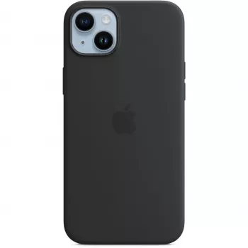 Apple iPhone 14 Plus Silikona Maciņš ar MagSafe - Midnight