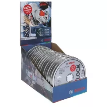 Bosch 2 608 619 266 griešanas disks nerūsējošajam tēraudam (Inox) 10 gab.