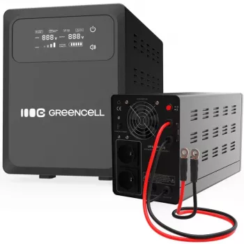Nepārtrauktās barošanas avots UPS Green Cell UPSLPPC500 0.8 kVA 500 W