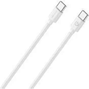 USB kabelis RealPower 404306 USB 2.0 1 m USB-C balts