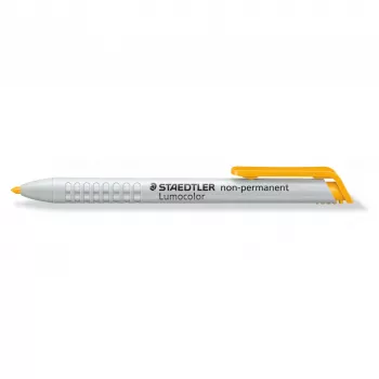 Pastāvīgais marķieris Staedtler Lumocolor 768 Bullet Tip Dzeltens