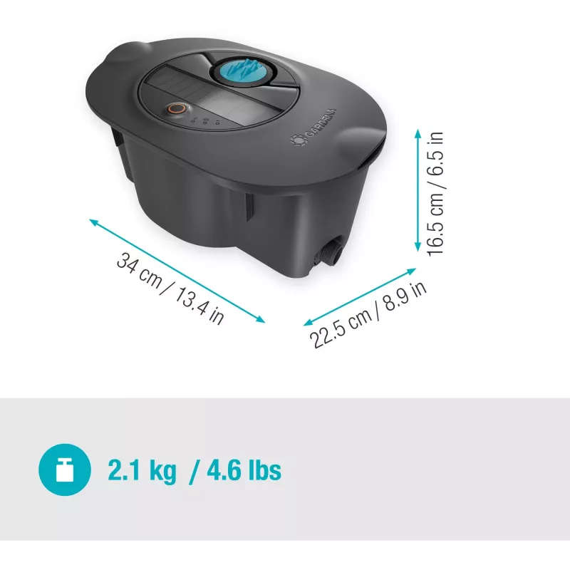 Gardena AquaPrecise Apļveida ūdens smidzinātājs Melns Zaļš 1 gab