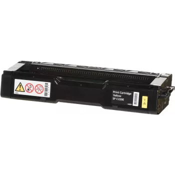 Tonera kasetne Ricoh SP C220E dzeltens 2000 lpp