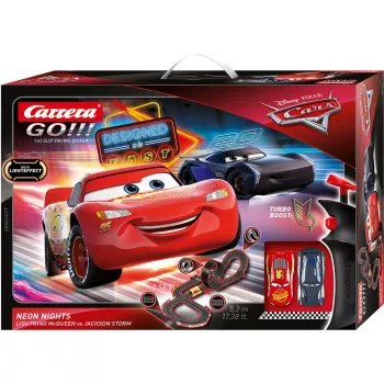 Auto un trases komplekts Carrera RC Neon Nights Cars
