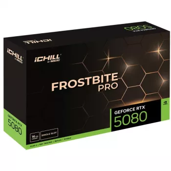 INNO3D iChill GeForce RTX 5080 Frostbite Pro 16GB GDDR7 videokarte