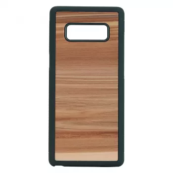 Aizsargmaciņš Samsung Galaxy Note8 — cappuccino black, koks un polikarbonāts