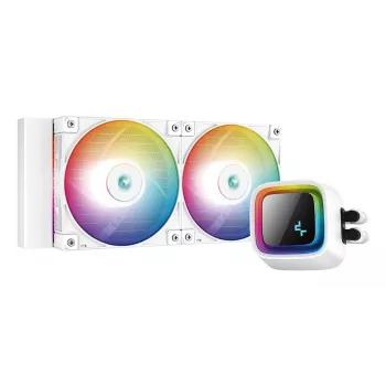 Šķidruma dzesēšanas sistēma DeepCool LS520 WH, 240 mm