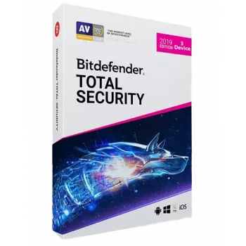 Bitdefender Total Security | 3 PC | 1 Gads | Tikai ES