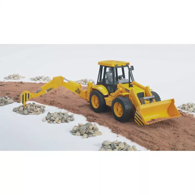 BRUDER JCB 4CX Ekskavators ar iekrāvēju