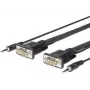 Vivolink PROVGAMCS4.6 video kabeļa adapteris 4.6 m VGA (D-Sub) + 3.5 mm Melns