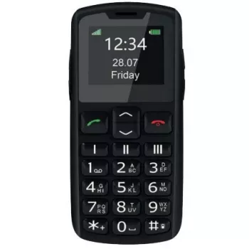Bea-fon SL230 LTE Silver Line pogu mobilais tālrunis, 1,8 collu, 128 x 160, microSD, melnā krāsā