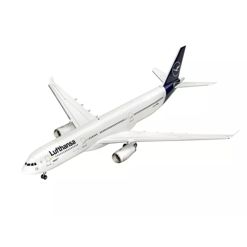 Plastmasas lidmašīnas modelis REVELL Airbus A330-300 Lufthansa mērogs 1:144