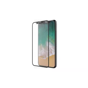 Rūdīta stikla ekrāna aizsargs Devia Van Entire View iPhone XR 6,1 collu — melns