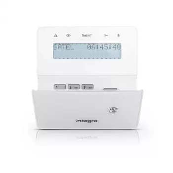 SATEL taustiņu panelis INT-KWRL2-W bezvadu (balts)