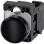 Siemens 3SU1100-0AB10-3BA0 elektriskais izpildmehānisms, melns
