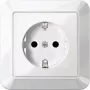 Merten MEG2300-1019 Kontaktligzda CEE 7/3 Balta (MEG2300-1019)